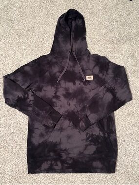 Vans Black Tie-Dye Pullover Sweatshirt